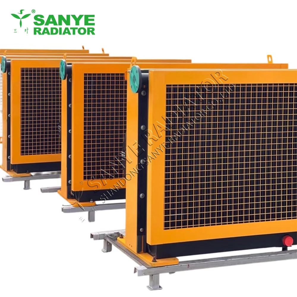 SANYE Factory Generator Wheel Loader Dual Fan Hydraulic Oil Cooler