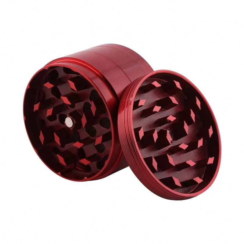 
Factory price alloy herbal herb tobacco grinder spice weed grinders smoking pipe accessories smoke cutter 