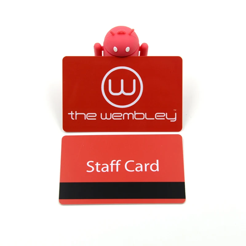 plastic loyalty card for membership promotion loco or hico magnetic stripe pvc card manufacturer full color printing member card