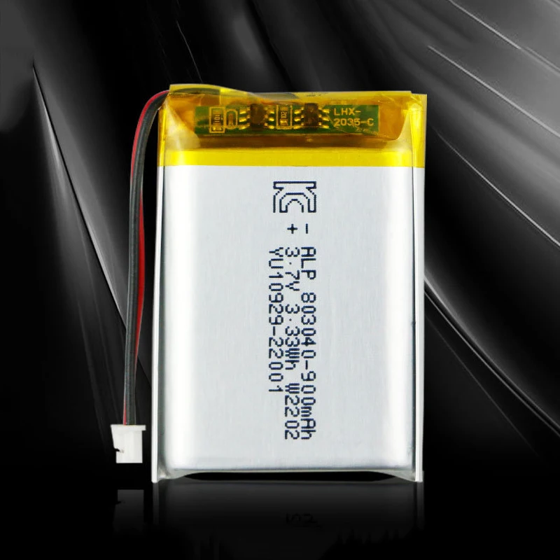 Wholesale 803040 rechargeable lipo battery 3.7v li-polymer battery 1000mah 803040 lithium polymer battery