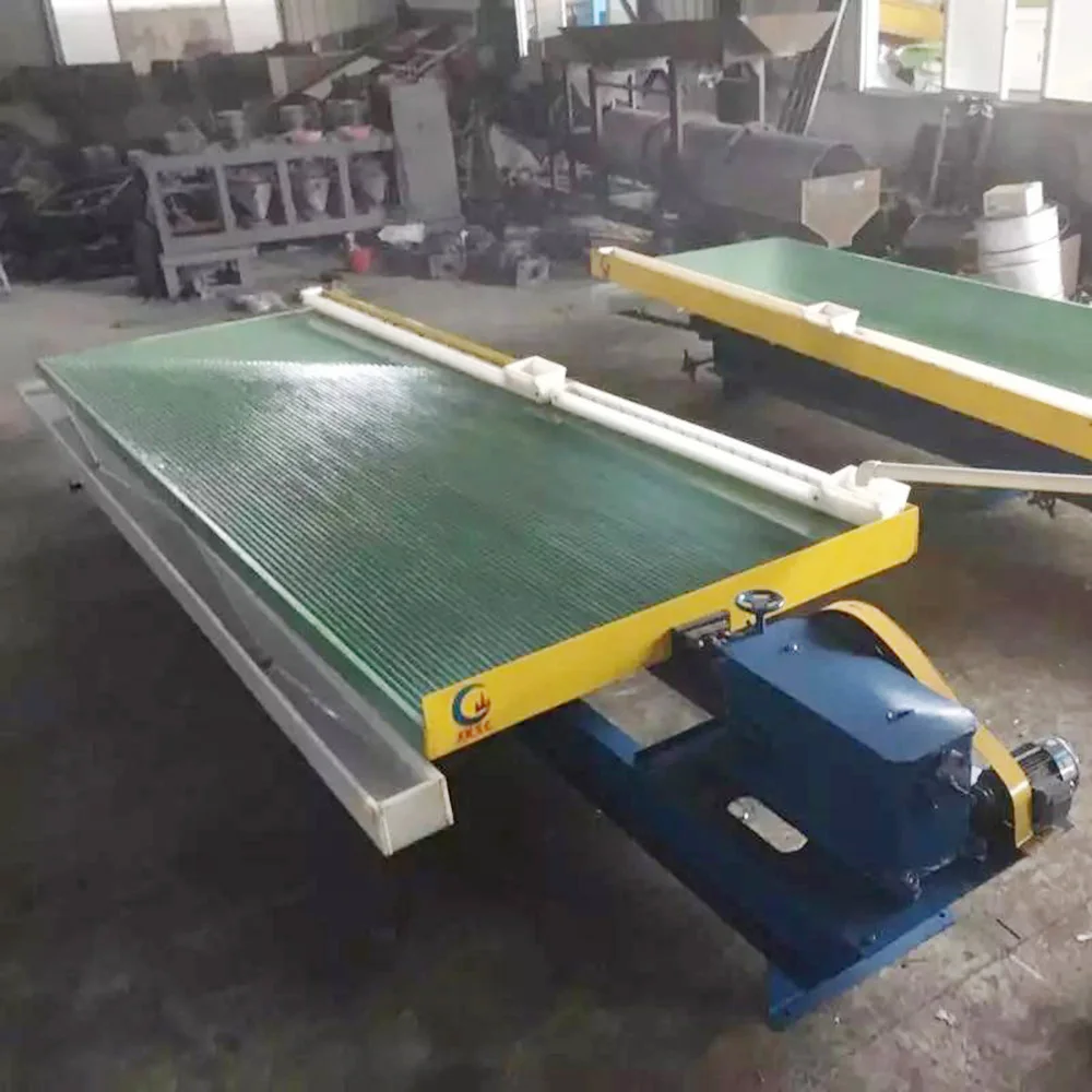 High Efficiency Fine Gold Concentrator Shaking Table Gold Separating Machine