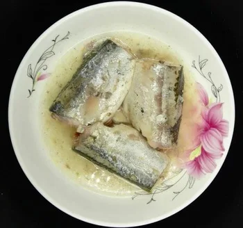 Canned mackerel in Tomato sauce canned fish China factory