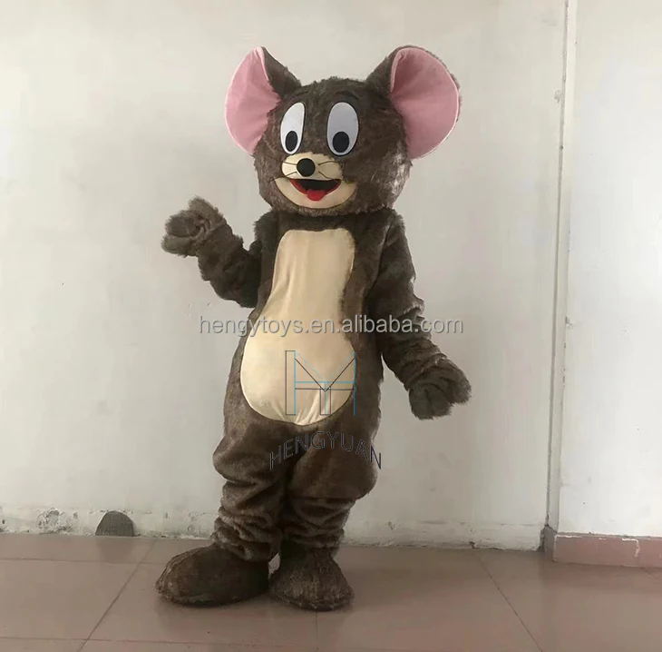 Hengyuan Adult Size Tom And Jerry Mascot Costume Movie Mouse Cat Costume