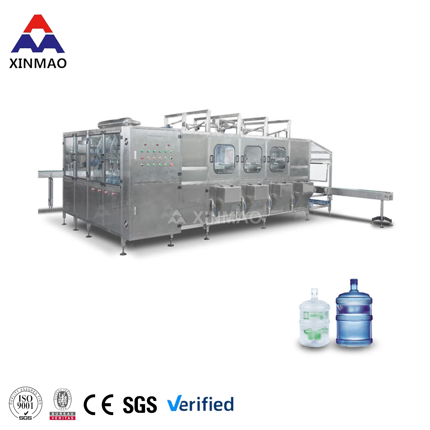 19 liter 5 gallons mineral pure water bottle filling machine bottling equipment line
