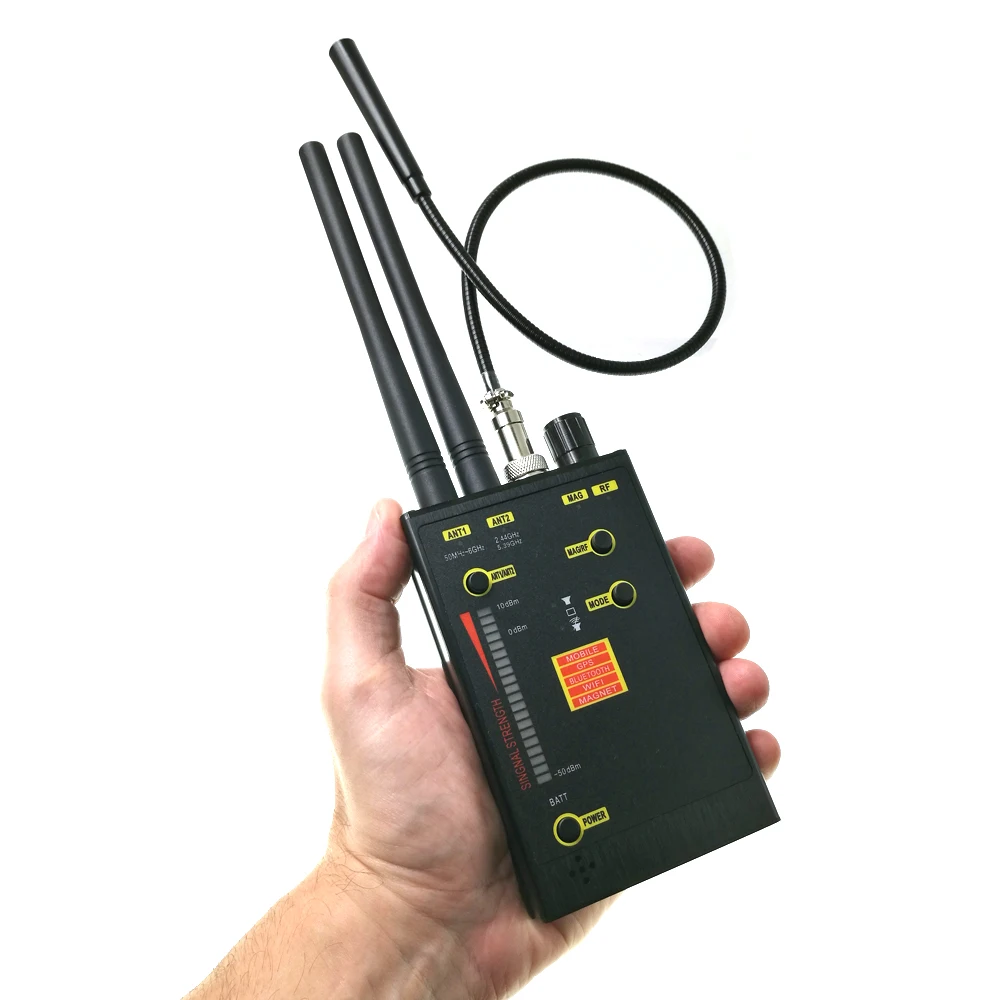 Профессиональный беспроводной детектор GSM/CDMA/3G/4G, детектор радиосигнала, скрытая камера, GSM аудио искатель