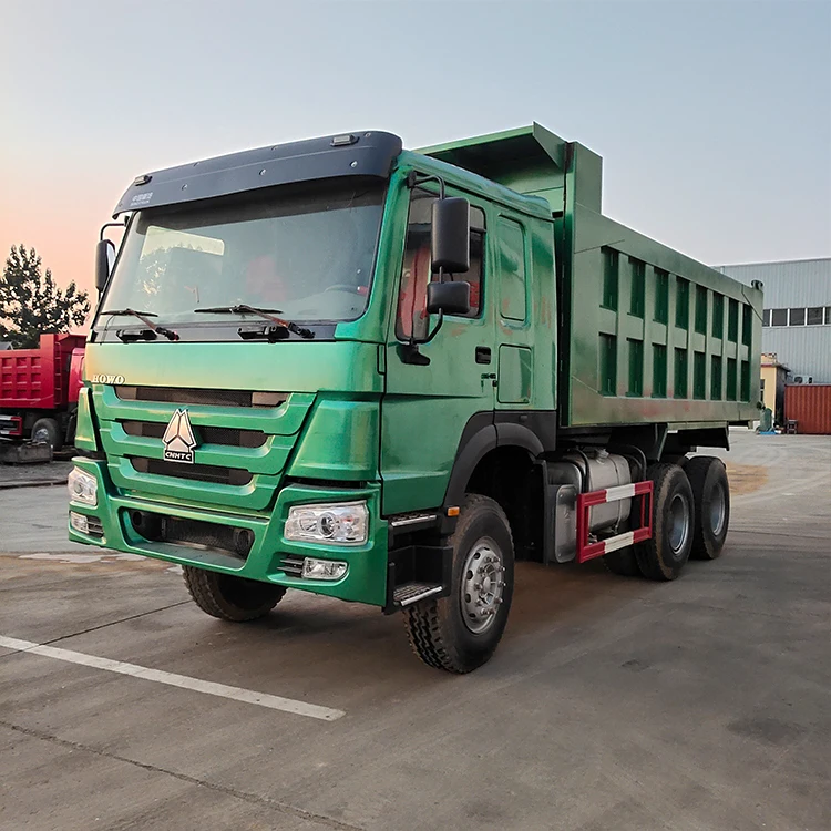 used Sino HOWO 6x4 16 20 Cubic Meter 10 Wheel Euro 2 375hp Tipper Truck Mining Dump Truck for Sale