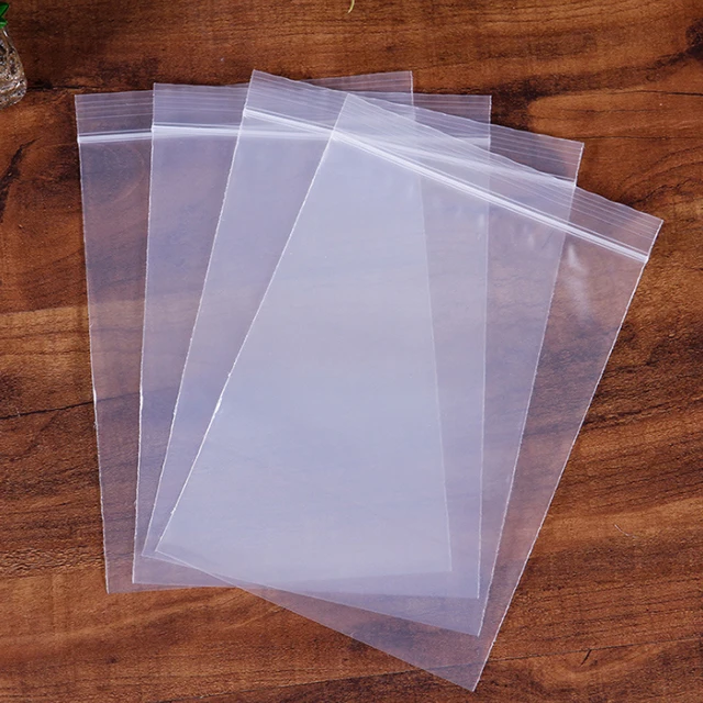 bolsas Zipper Bag Transparent Clear LDPE Bags Zipper Bag for Food Packaging