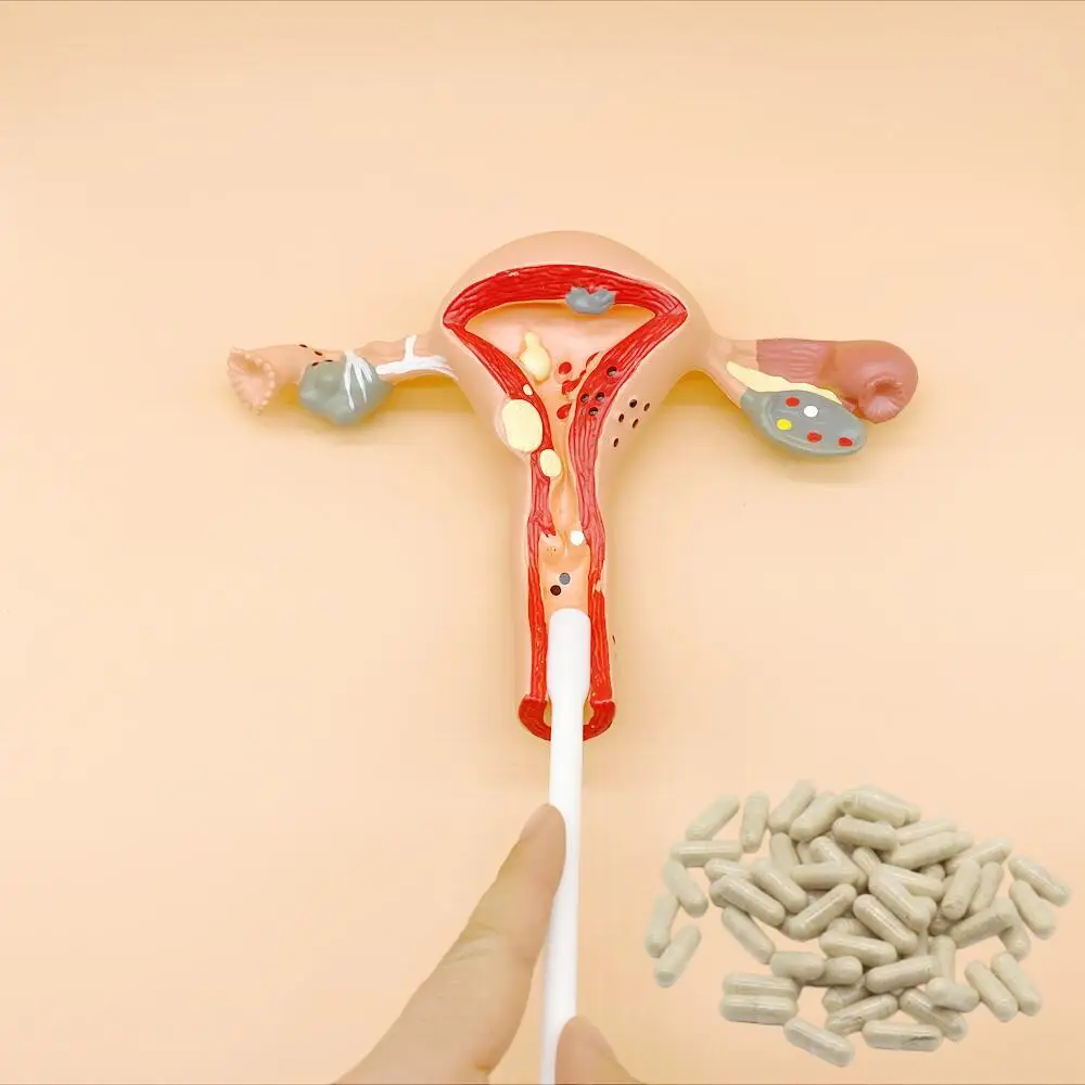 Hot Sale Vagina Cleaning Detox Boric Acid Capsules Suppositories pills yoni pearls Yoni Pops Applicator