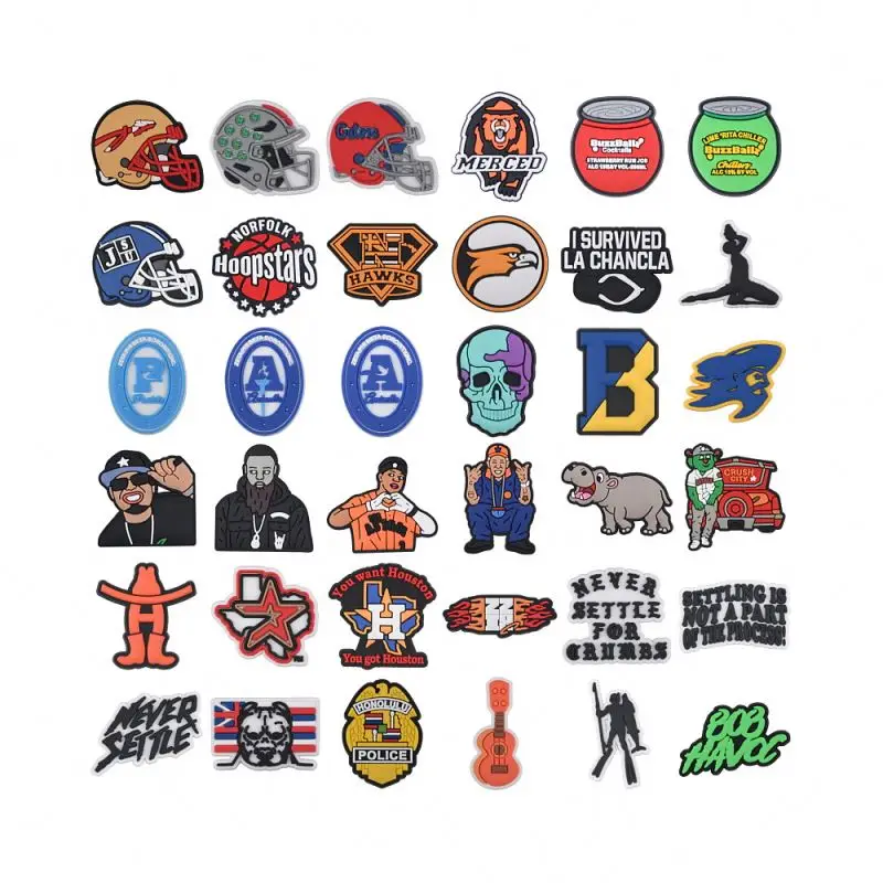 New Arrival Cartoon Shoe Charms accessories shoe ornament charms kids Clog Shoe Accessory