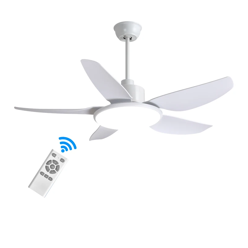 Morden European Style chandelier lamp fan Decoration DC ABS Blades Electric Led Ceiling Fan Light