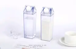 2021 new style 450ml plastic kids bottle feeding Portable cups With Straw Drinking Bottle with Handle