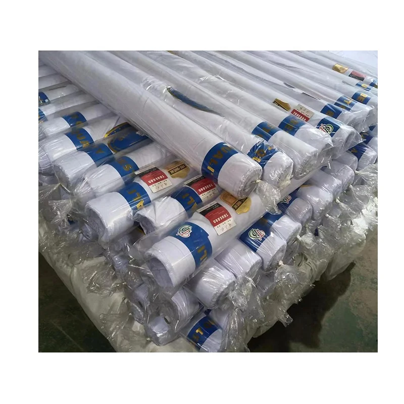 Ткань TC Poplin 44/45 'белый цвет 30 yds один рулон поплин карманная ткань для школьной формы