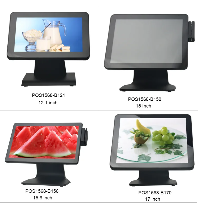 pos Cash Register 15 inch  pos system dual screen point of sale system for retail
