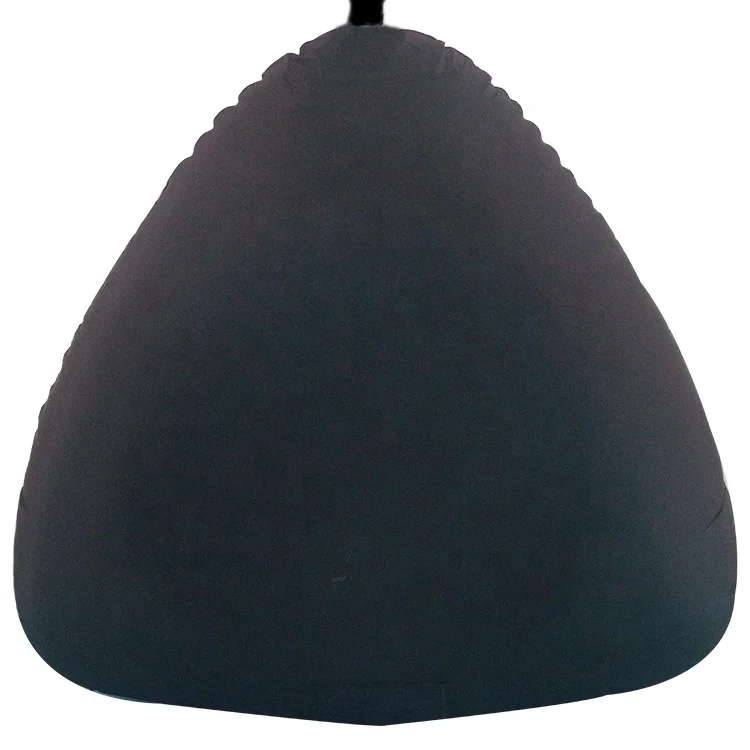 China Factory PVC Plastic 1 Person Inflatable Towable Tube with Nylon Cover