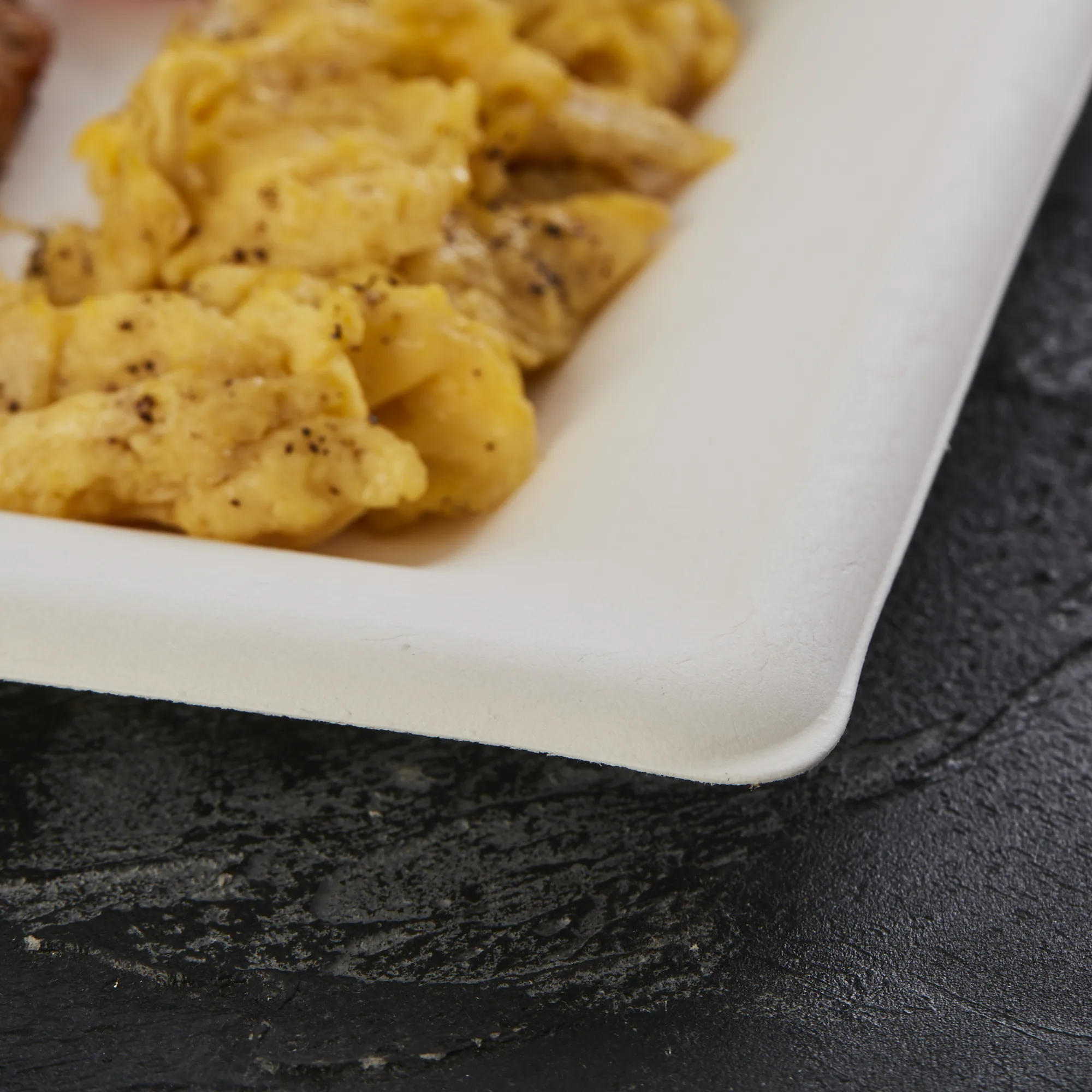 Dessert Eco Friendly Disposable Wedding Disposable Plates Set Disposable