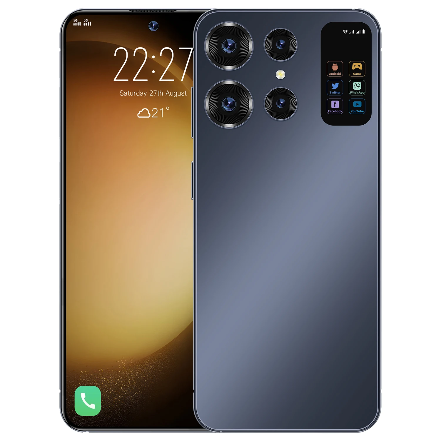 Лидер продаж смартфон S24 ультра 7 0 дюймов многоязычный разблокированный Двойная сим-карта 16 ГБ + 512 память 5 г