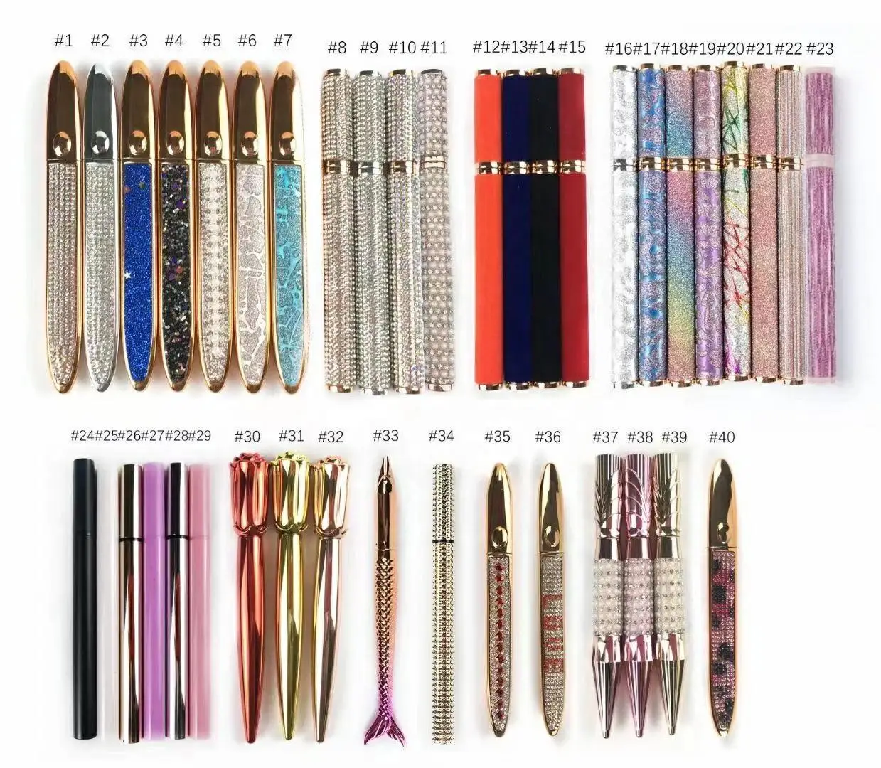 2021 NEW arrival Waterproof Eyelash Extension Lashes Sticky Eye Liner eyeliner private label Adhesive Eyeliner Eyeliner Glue Pen