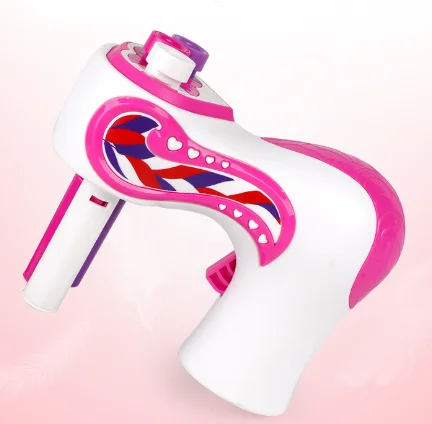 Hairdressing puzzle diy three strand braid hands girl house electric automatic hair braider toy