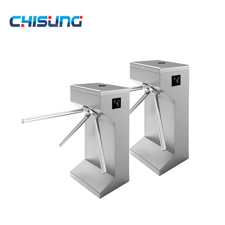 Полу Автоматический контроль доступа вертикальный штатив турникет ворота
