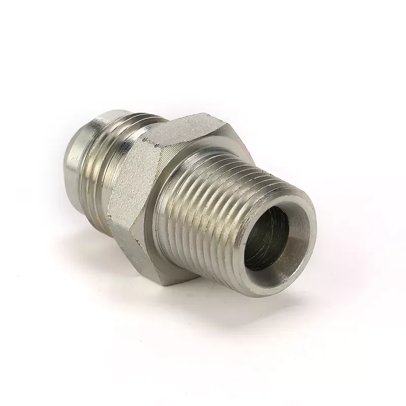 High pressure hydraulic fitting hydraulic parker one piece NPT/JIC/BSP fittings female carbon steel fittings
