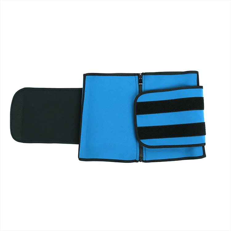 
Wholesale Figure Shaping Blue Neoprene Zipper Thigh Waist Trainer Belts For Ladies 