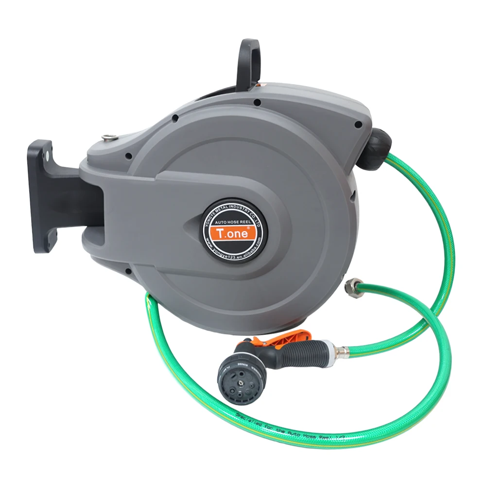 Hot Selling Flexible Combined Retractable Garden Hose Reel High Pressure Garden Water Hose Reel