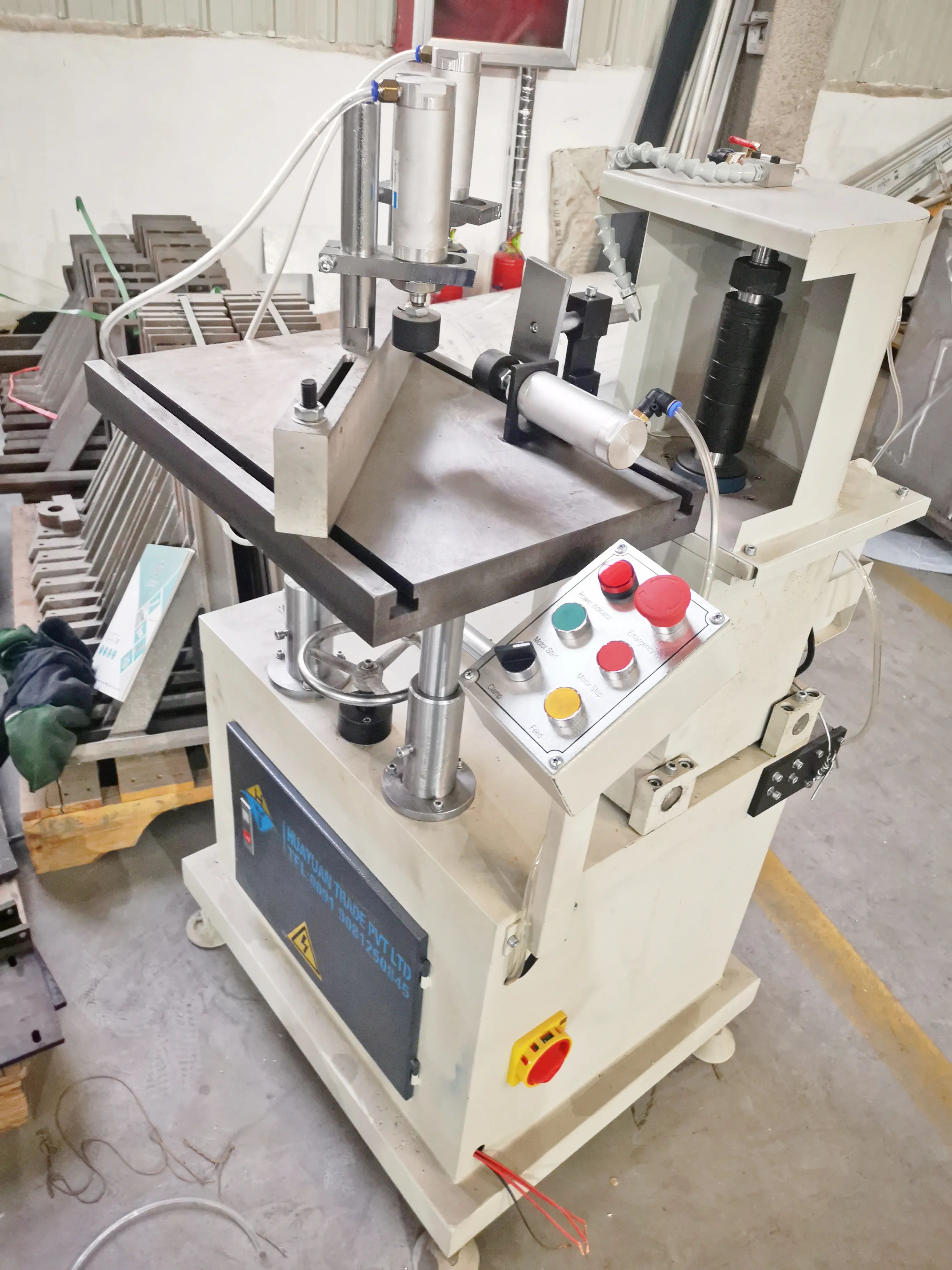 Window and Door Making Machine UPVC Aluminum End milling Machine Auto End milling Machine