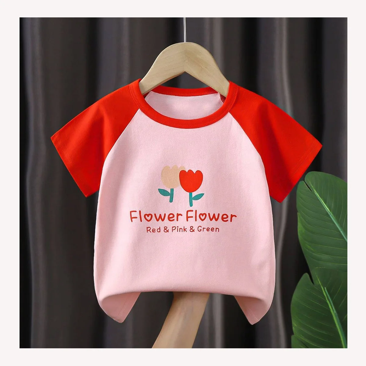 boutique 2024 custom t shirt puff sleeve plain white 100% cotton tshirt summer baby girls t-shirts