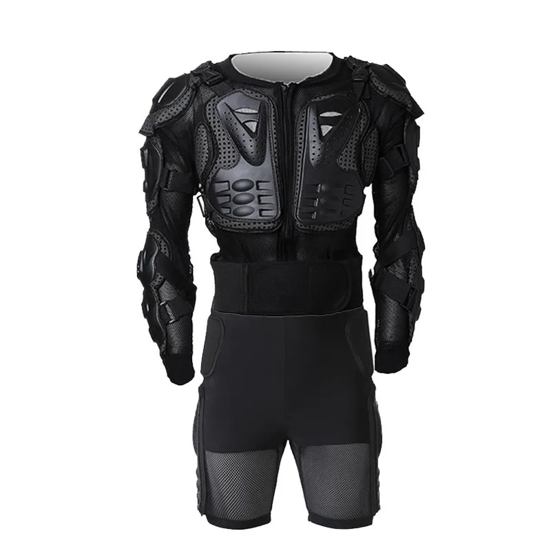 
Body Armor Motorcycle Jacket Motocross Shorts Chest Hand Protection 