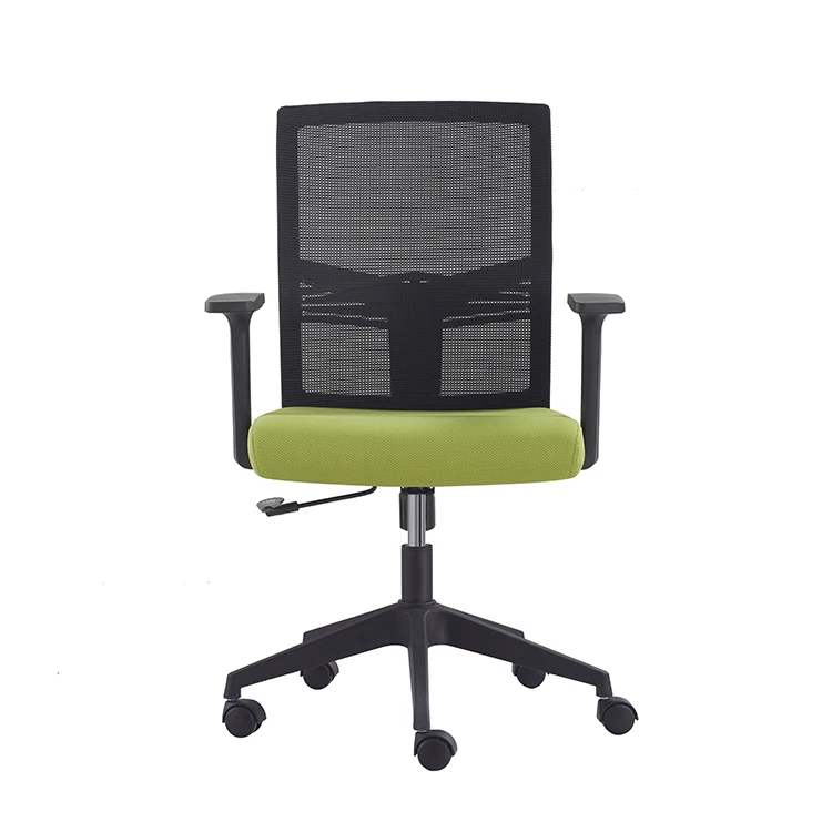 Регулируемое вращающееся Сетчатое кресло со средней спинкой