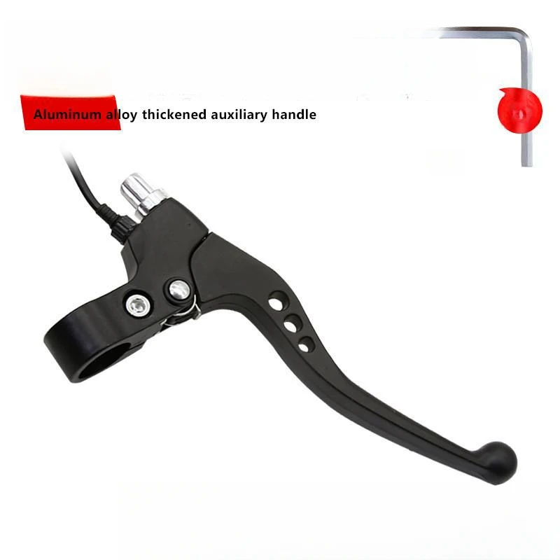 Electric bike brake handle The tricycle driver thickened the battery bicycle handlebar flashlight switch right hand/left