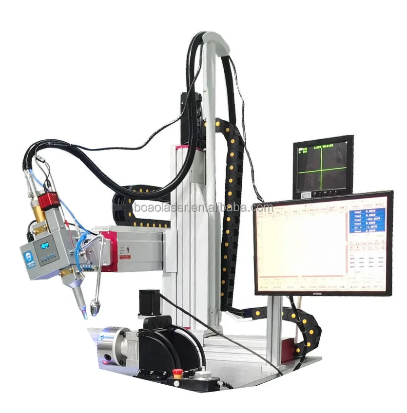 Автоматическая платформа cnc сварщик 5 оси алюминиевая сталь CW QCW волоконно-лазерная точечная сварочная машина для литиевой аккумуляторной батареи 1500 Вт 3000