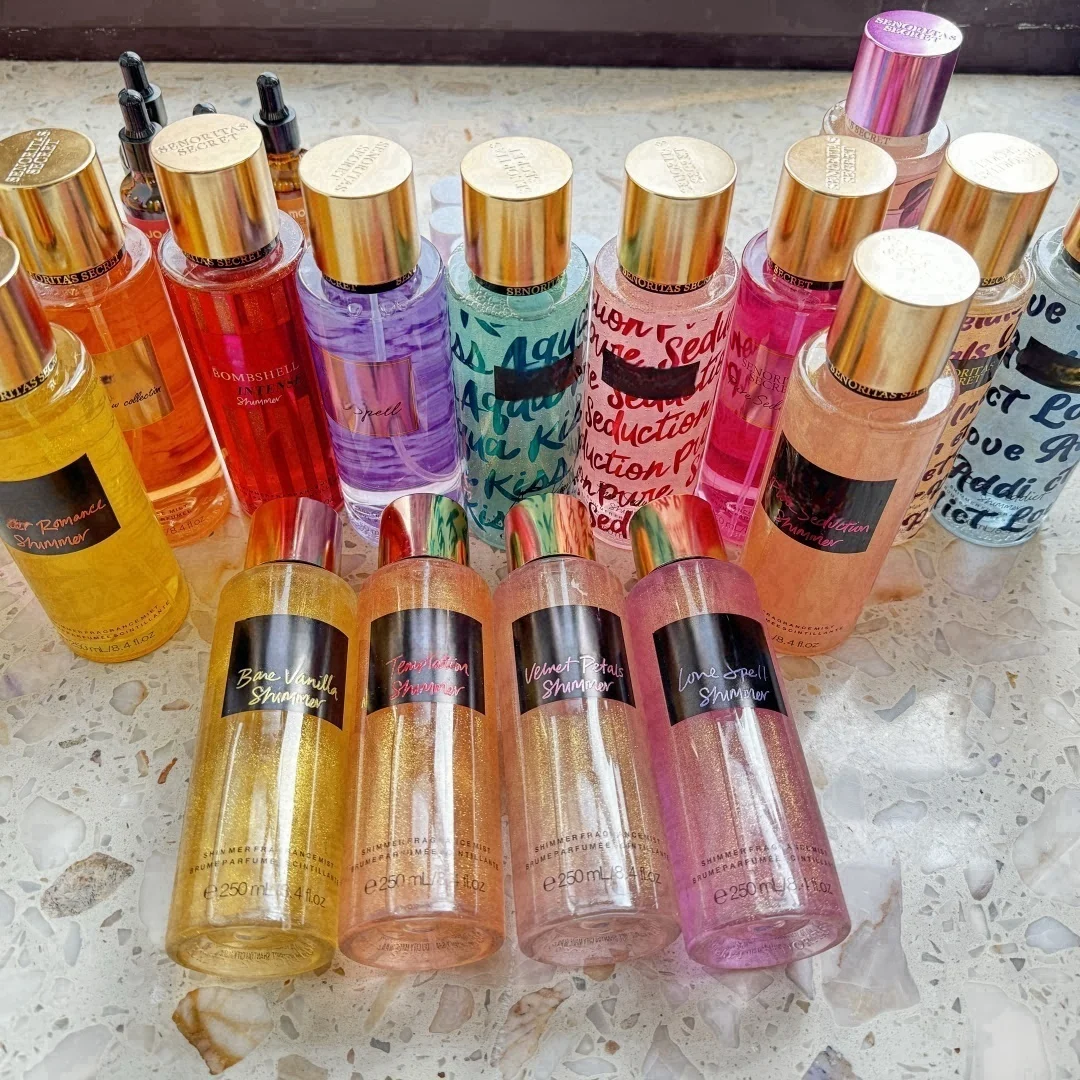 Wholesale 250ML Victorla Perfume Body Glitter Fragrance Spray Long Lasting S-ecret Fast Shipping