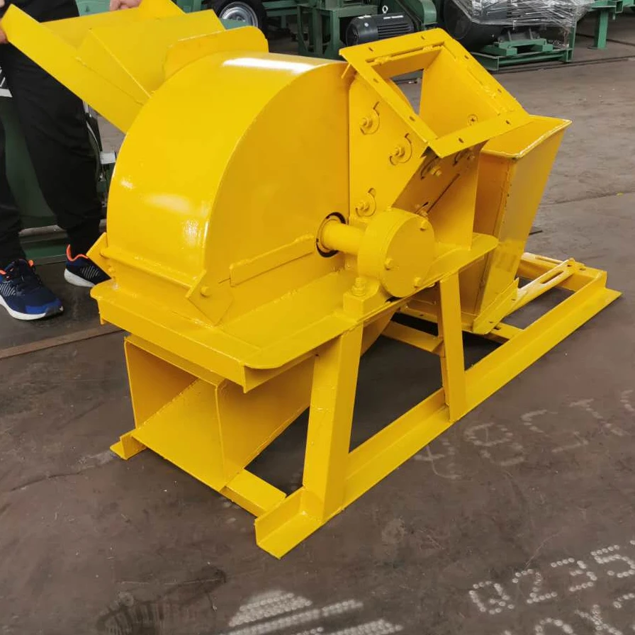 Quality Certification Sawdust machine Wood Log crusher Tree branch pulverizer Timber grinder