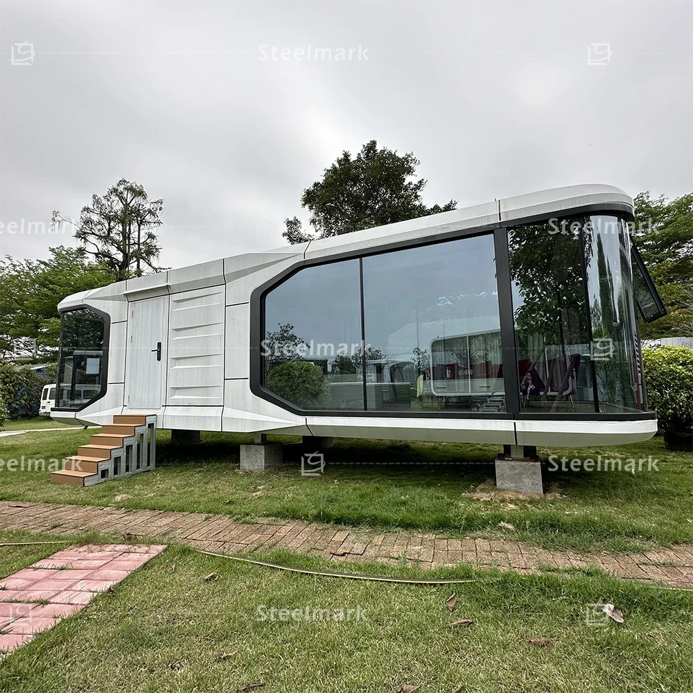 Prefabricated Capsule Homes House Smart Hotel Project Prefab Houses Space Capsule