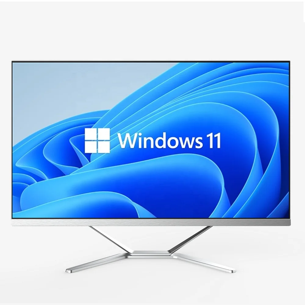 Bitech All in one PCs 24inch  H510 support Independant Graphic Card with 4 USB3.0 Monoblock Desktop Computer for Gaming