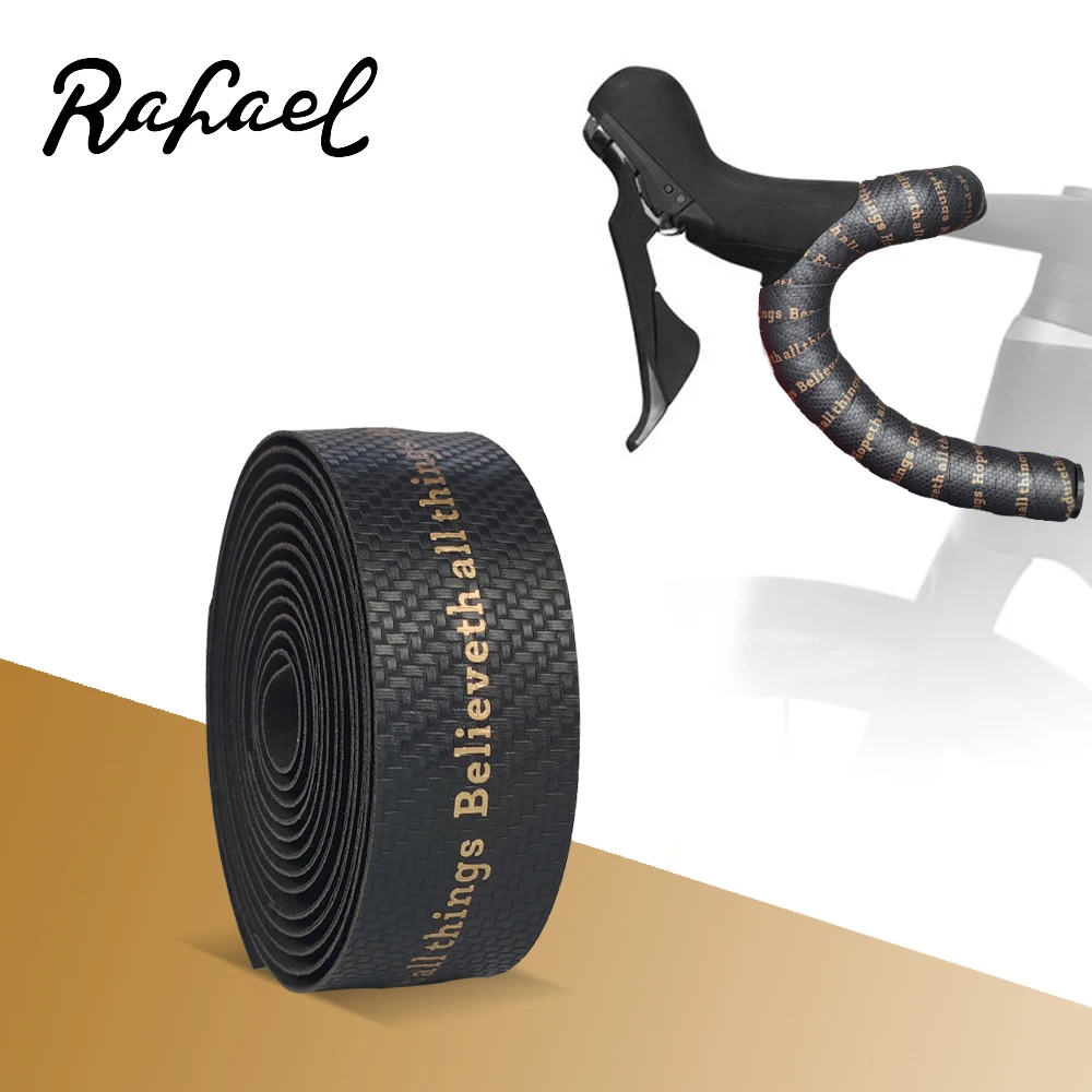 Rafael Road Bike Handlebar Tape with Anti-Skid and Shock absorption Silicon EVA PU Bicycle Handlebar Tape Wrap