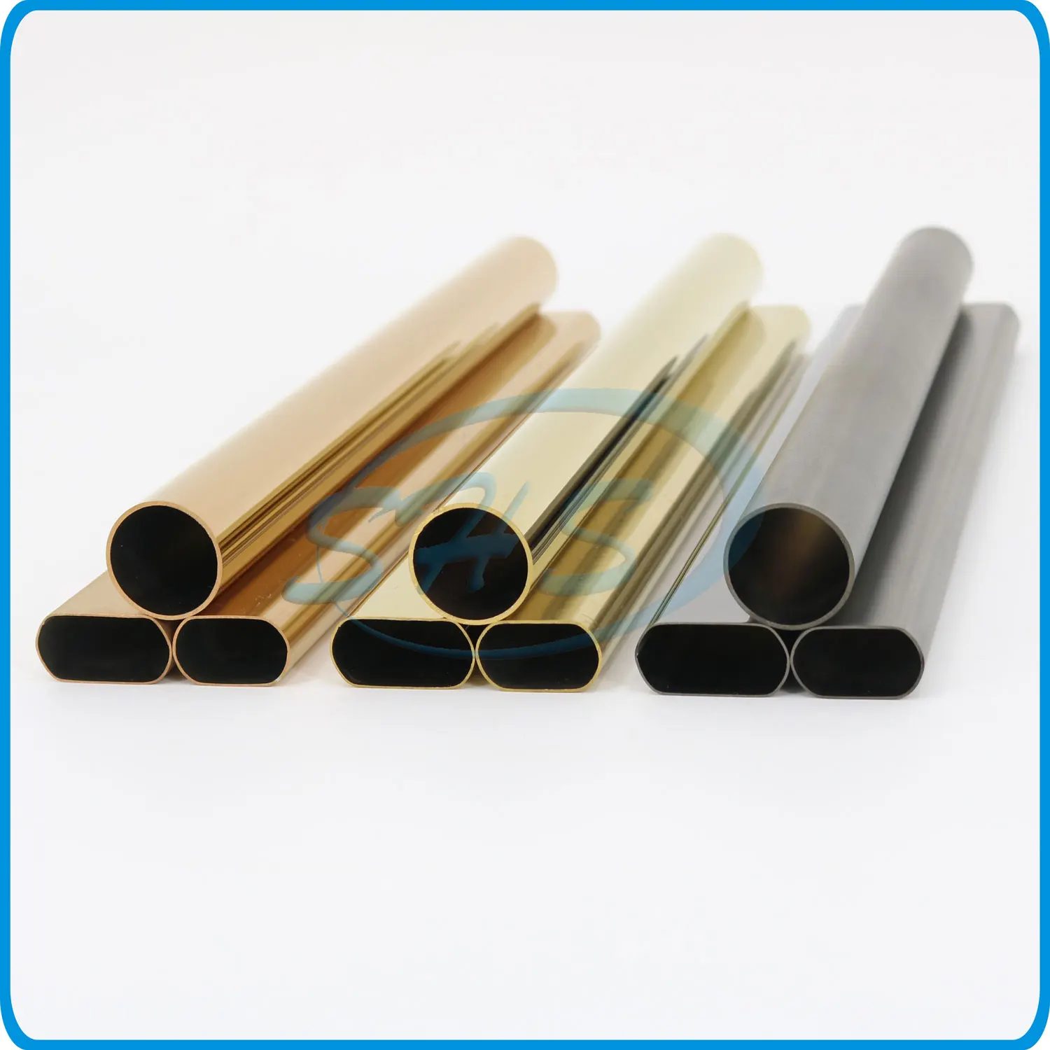 AISI ASTM Decorative Stainless Pipe 430 201 304 304L 316L 316 Stainless Steel Pipe with Mirror Finishing for Furniture