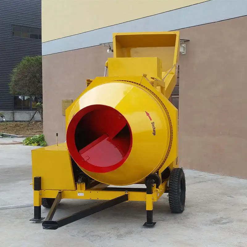 Diesel Powered Concrete Mixer Gasoline Engine Manual Concrete Mixers Cement Mixer