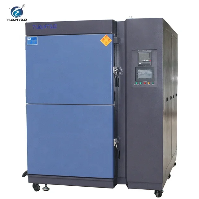 Hot Cold Thermal Shock Test Chamber Double Zone High Low Temperature Test Chamber