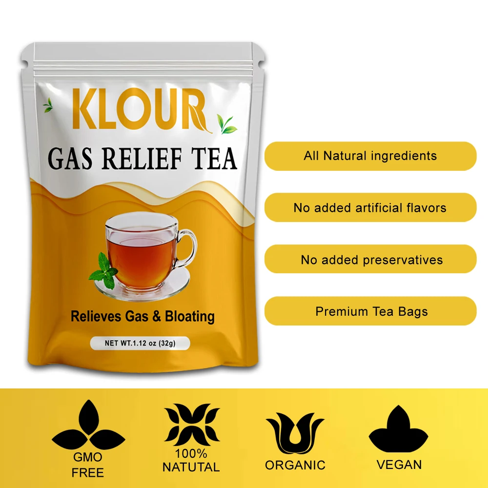 Gas bloating relieves constipation leaky bowel Repair Cleansing restores digestive tea