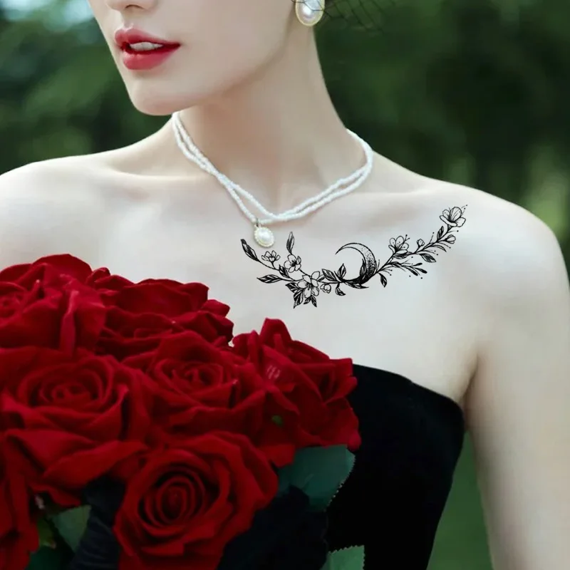 Tattoo Stickers Colorful Temporary  for Maverick Women Teens Girls Tattooing Waterproof Tattoo