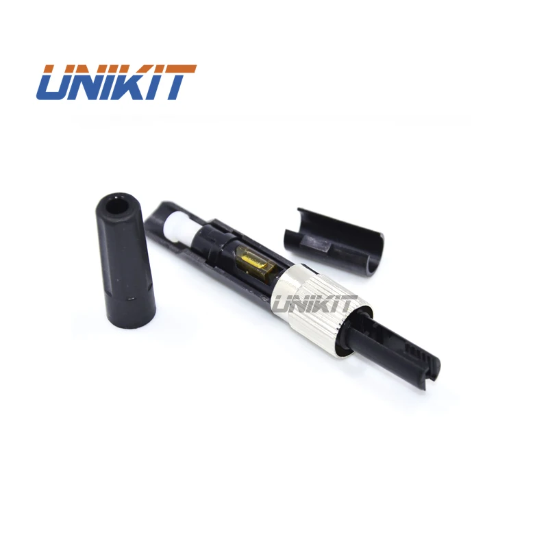UNIKIT заводской высоконадежный новый дизайн компоненты Pasivos FC APC UPC FTTH коннектор для сборки на месте волоконный Быстрый