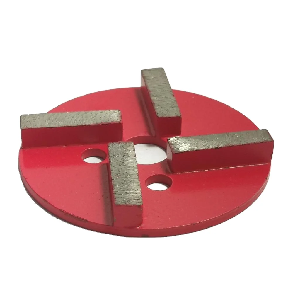 4 Inch Polishing Plate Resin Diamond Metal Bnd Grinding Disk For Granite Automatic Polishing Machine