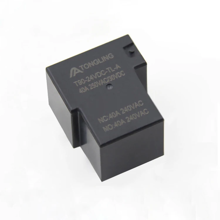 TONGLING JQX-15F T90  5V 6V 9V 12V 24V 40 Amperios 4Pin High Power Relay For PCB
