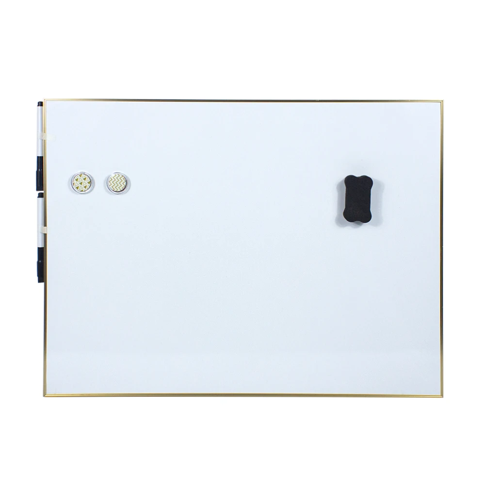 magnetic dry erase writing white board teaching school home office aluminium frame whiteboard