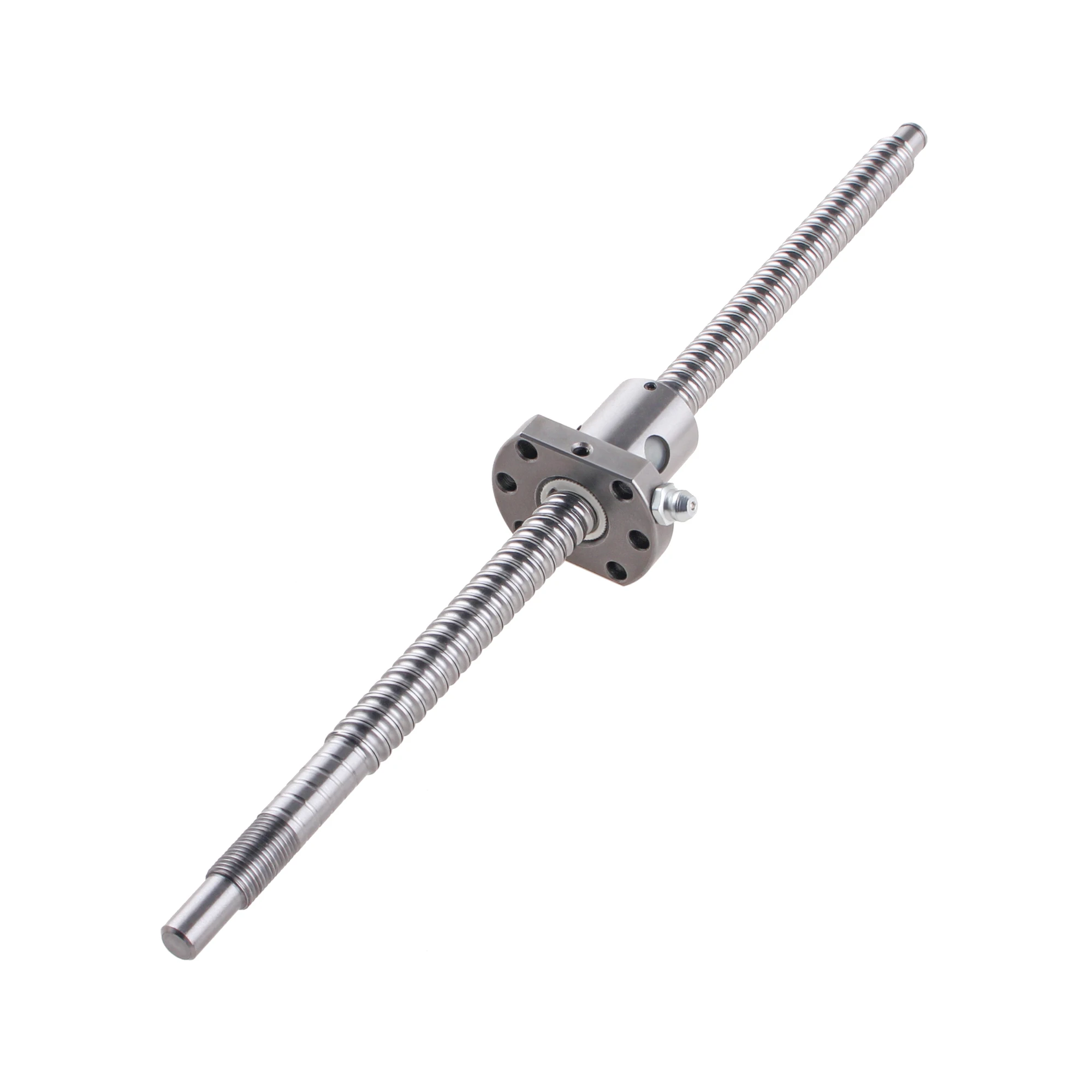 SFU 8010 2000MM Wholesale Manufacturing Long Ball Screw Nut Rod Lead Cnc Ball Screw