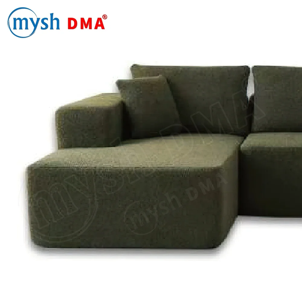 Factory direct sales modular sofa segmented set Nordic luxury modern living room furniture compression L-shaped vacuum sofa