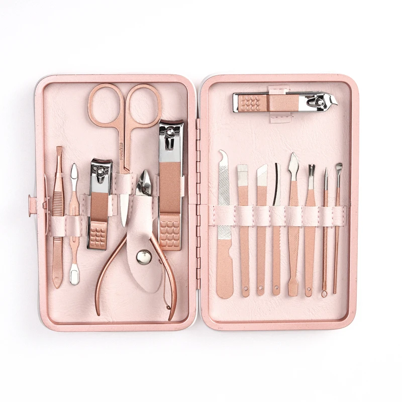 15pcs manicure set nail clippers kit professional beauty tools nail cutter set manicure gift set