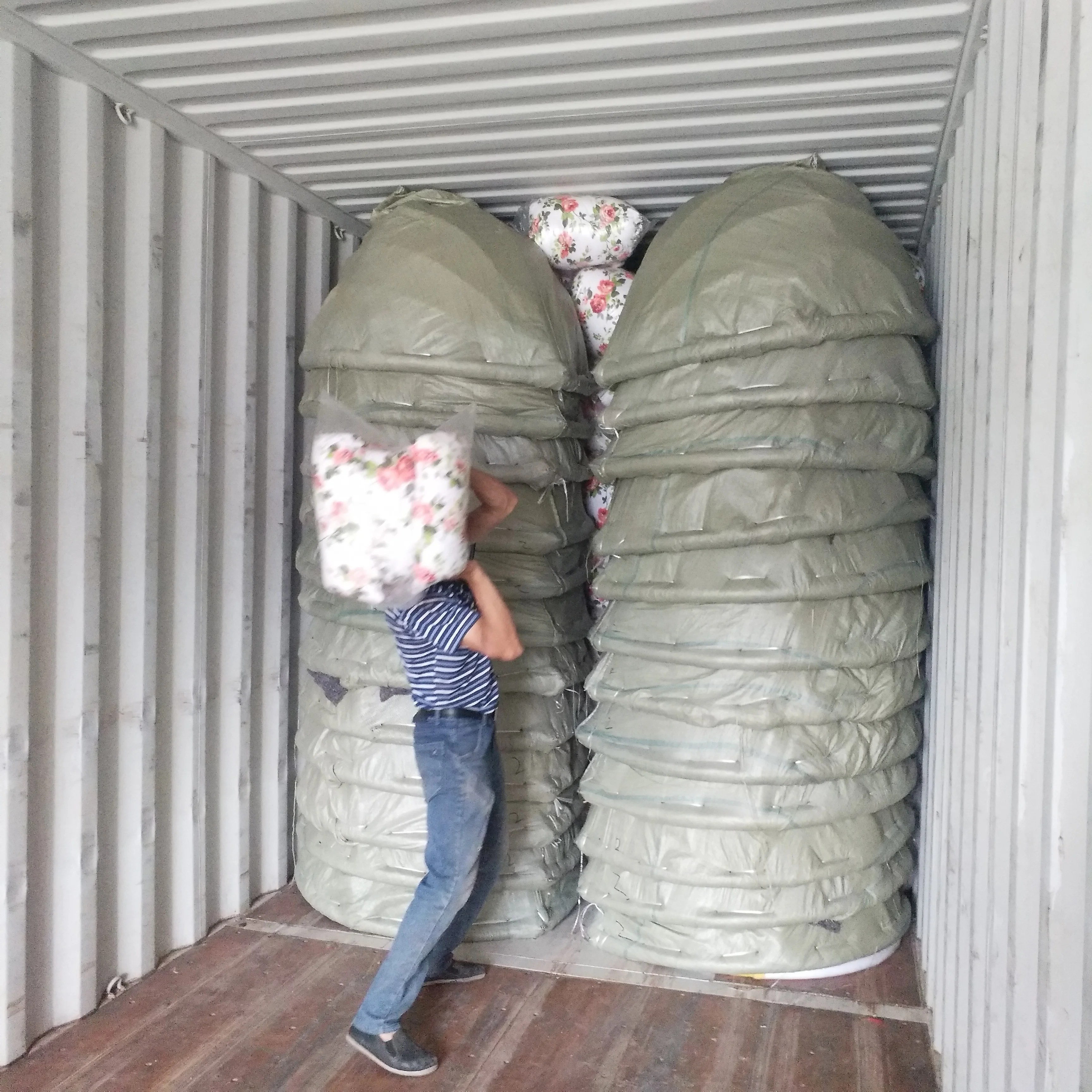 Double Seat Living Room Garden Furniture Swing Chair Outdoor Balcony Rattan Wicker Patio Hanging Swing Egg Chair